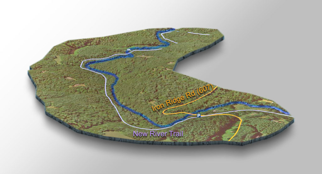 Trail Map - Chestnut Creek Falls