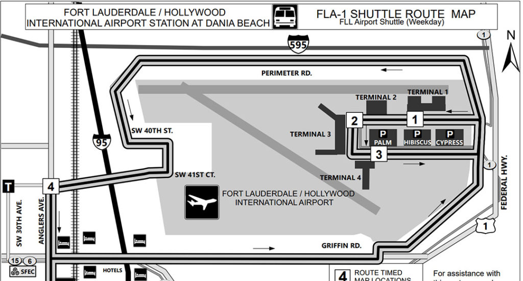 Tri-Rail FLL Bus Stops