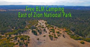Zion East Dispersed FREE Camping