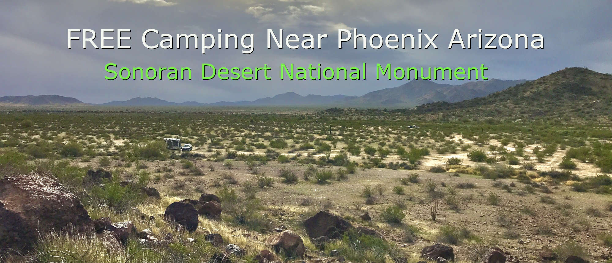 Sonoran FREE Camping near Phoenix