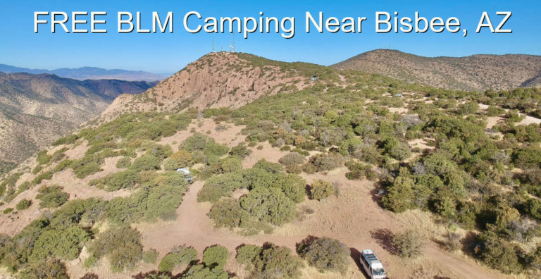 FREE BLM Dispersed Camping near Bisbee, AZ - Juniper Flats Road - Let's ...