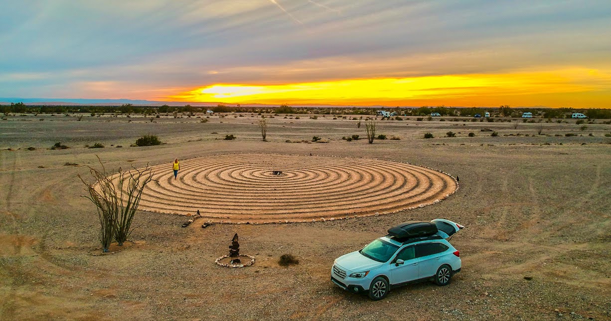 Walking a Labyrinth: Finding Peace in the Desert
