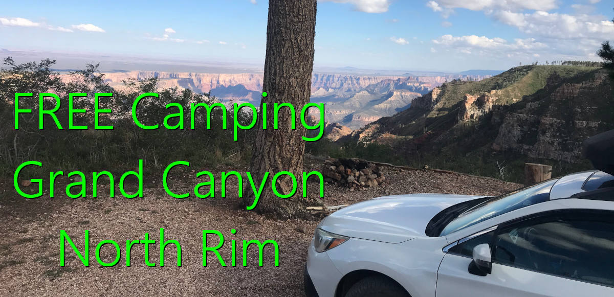 Grand Canyon North Rim Free Camping