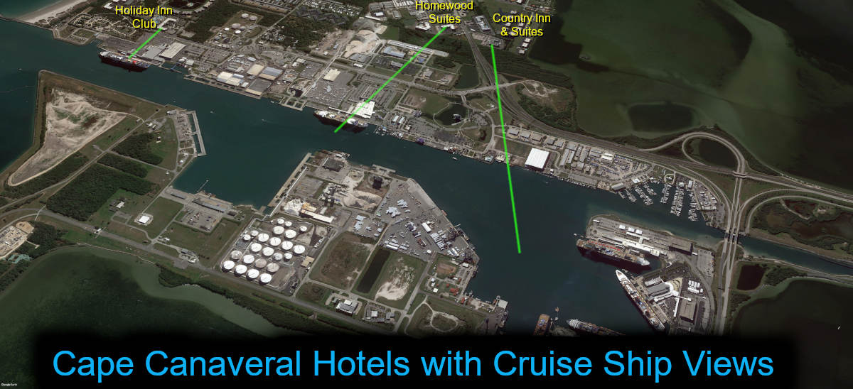 Cape Canaveral Hotels with Cruise Ship Views