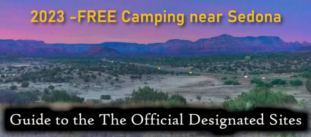 8 Free Dispersed Camping Sites closest to Sedona - 525 and 89A | Let's ...