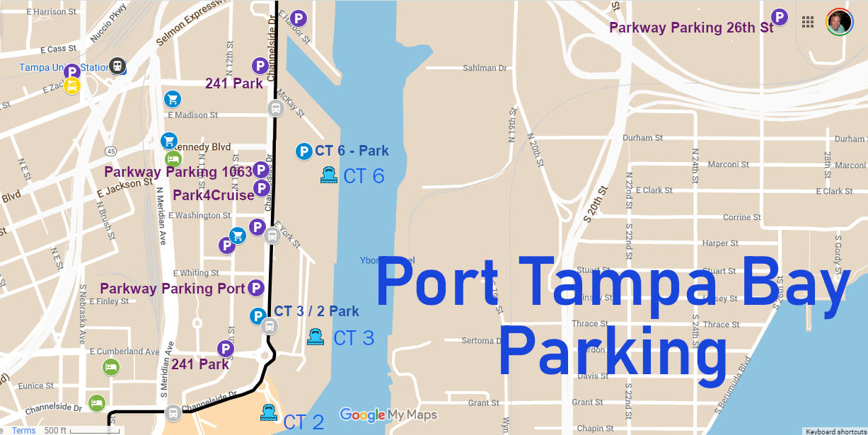 2023 Guide To Cruise Parking At Port Tampa Bay Lets See America