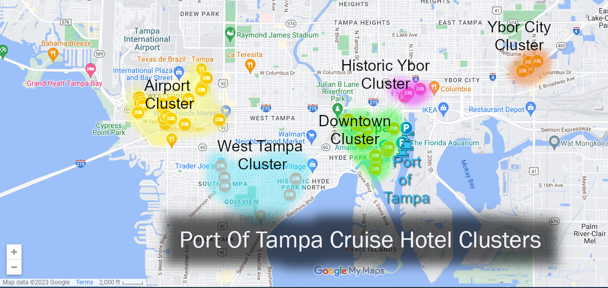 Cruise hotels near Port Tampa bay
