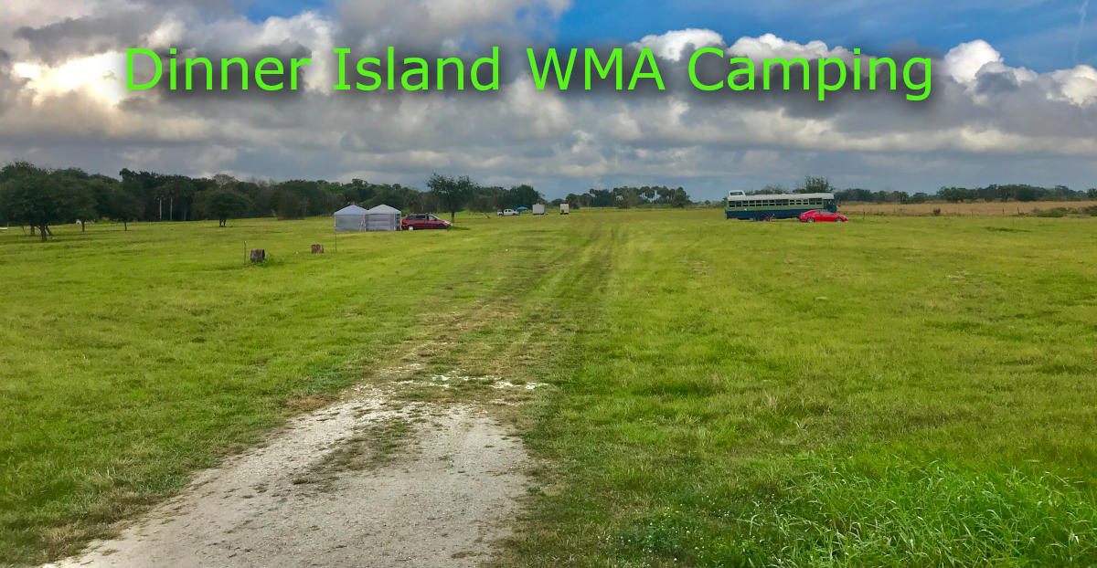 Dinner Island WMA Camping