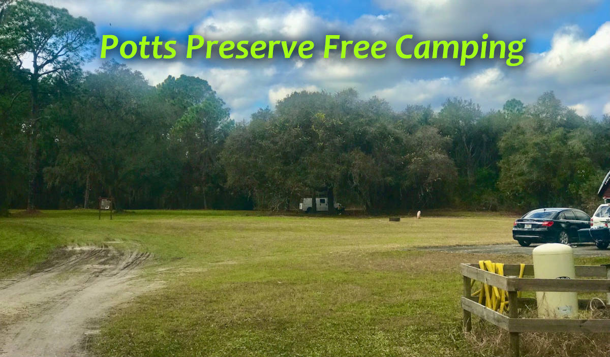 Potts Preserve Free Camping