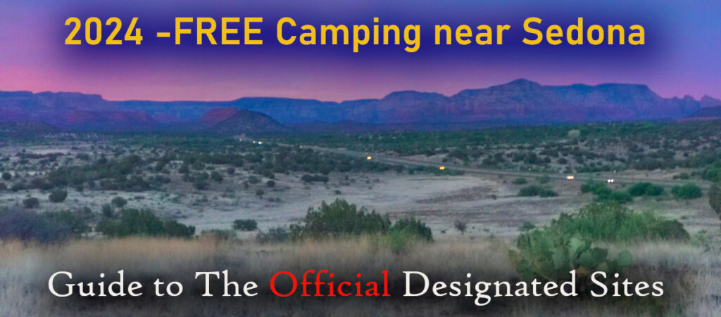 Sedona Official FREE Camping Guide