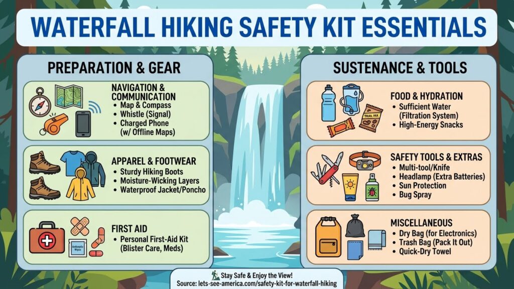 Waterfall Safety - Let's See America