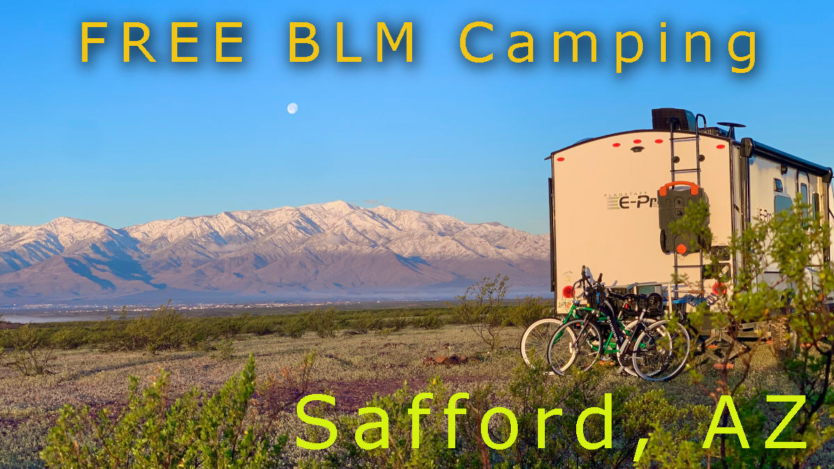 Free BLM Camping - Safford AZ