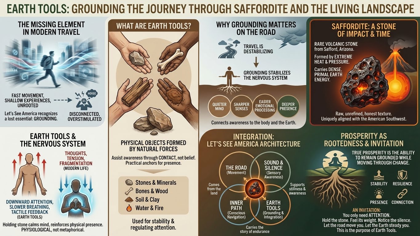 Earth Tools: Grounding the Journey Through Saffordite and the Living Landscape
