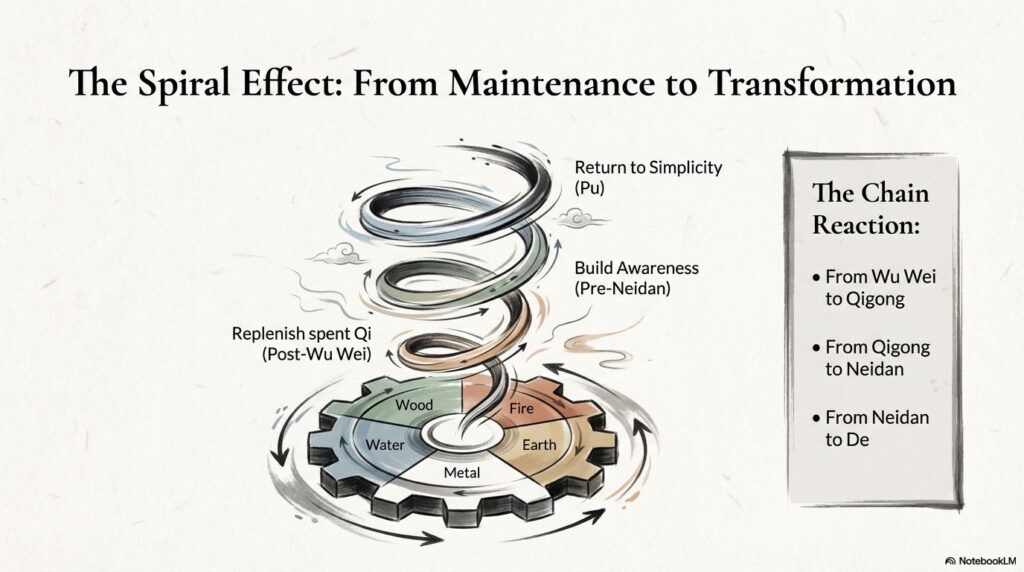 Taoism - Spiral of Harmony -Qigong