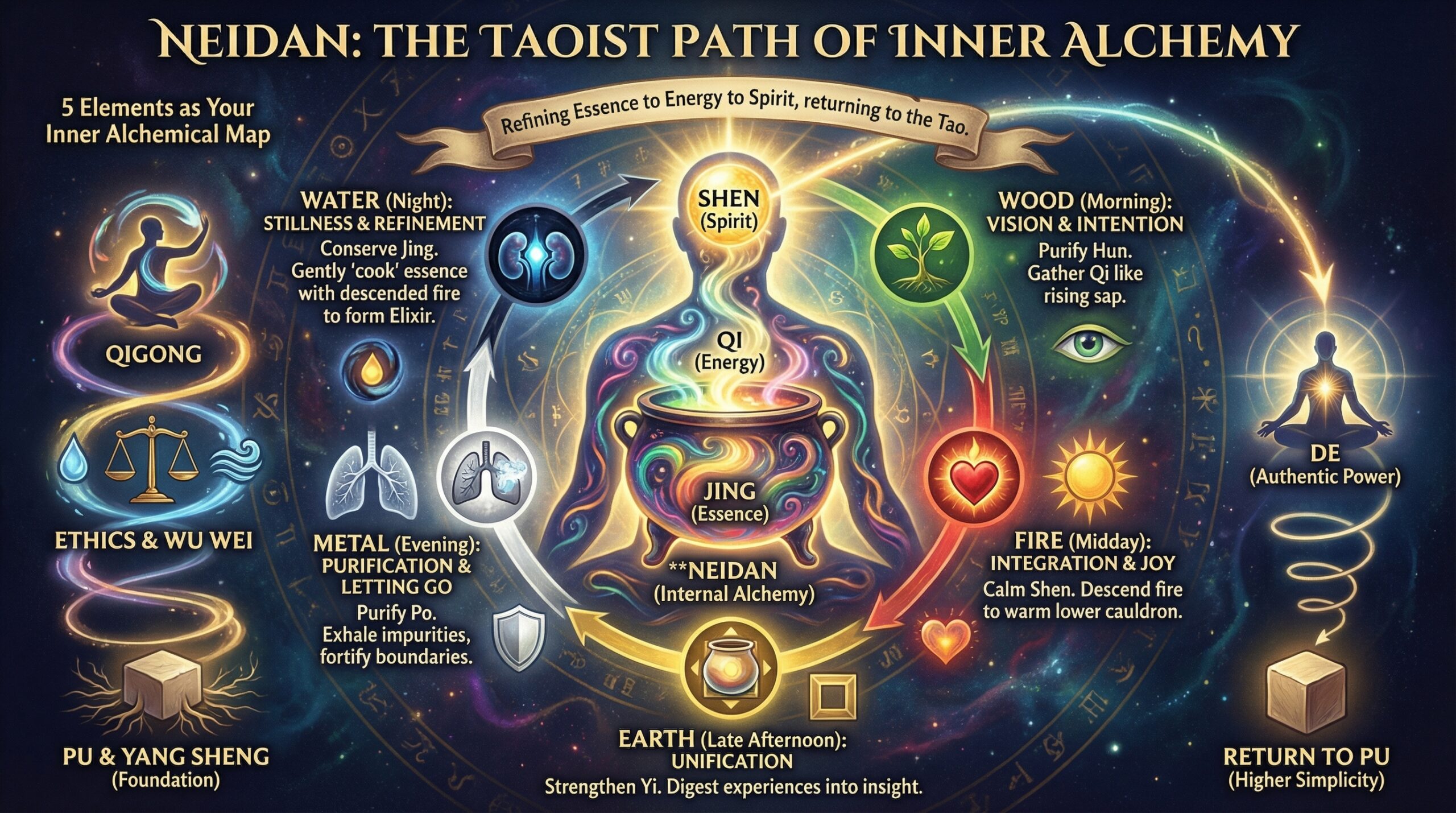 Taoist Spiral of Harmony - Neidan