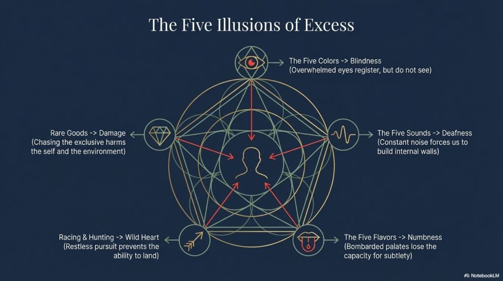 Tao Te Ching Chapter 12