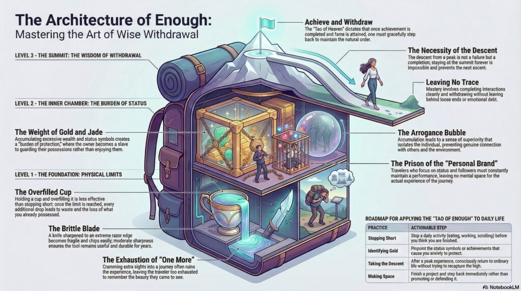 Tao Te Ching-Chapter 9 Infographic