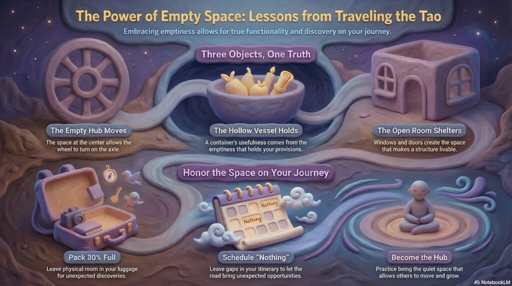 Tao Te Ching - Chapter 11 Infographic