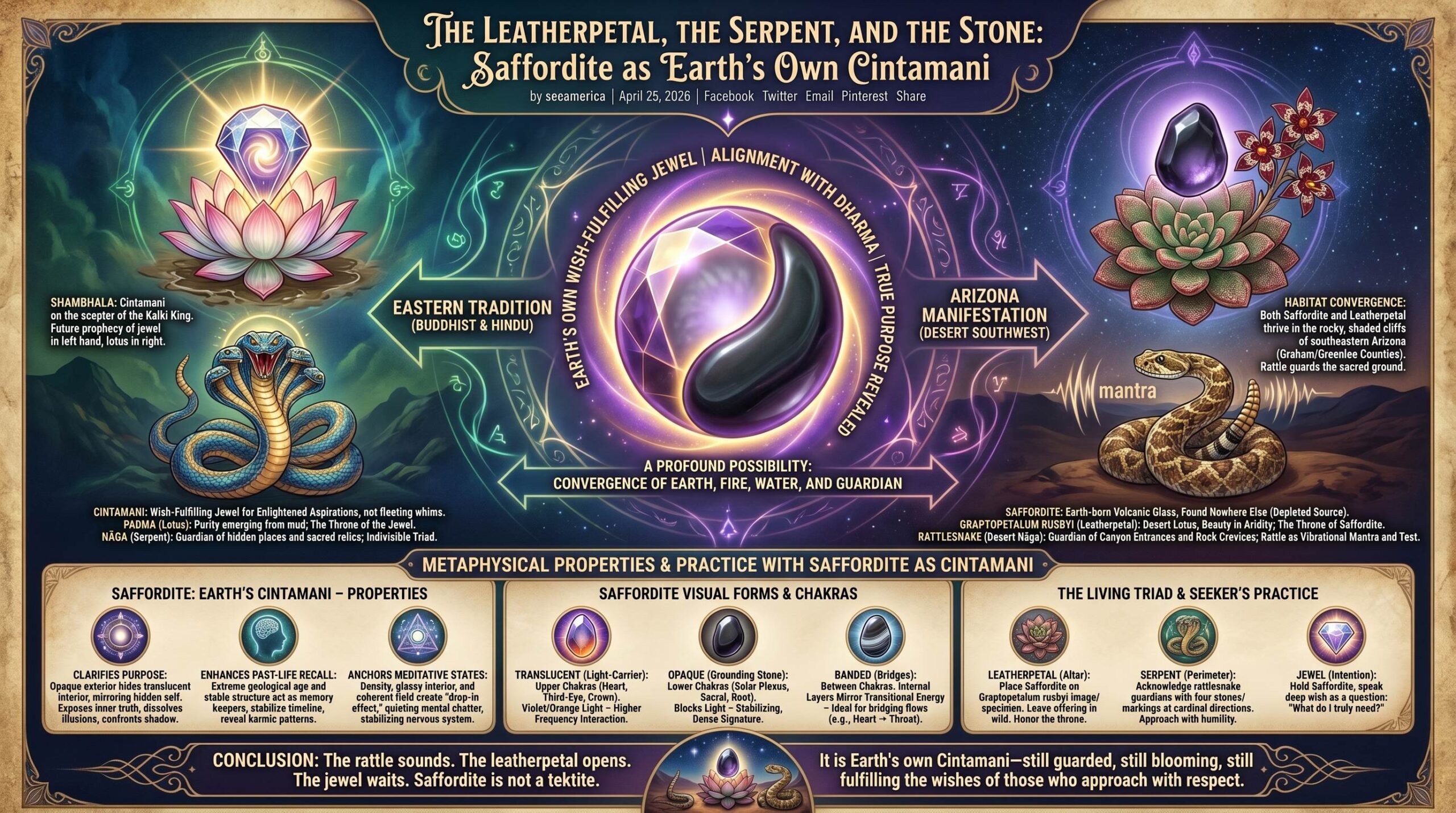 Cintamani Stone - Infographic