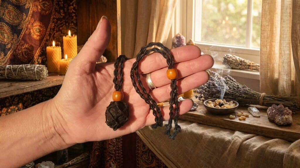 Saffordite Necklace Cage