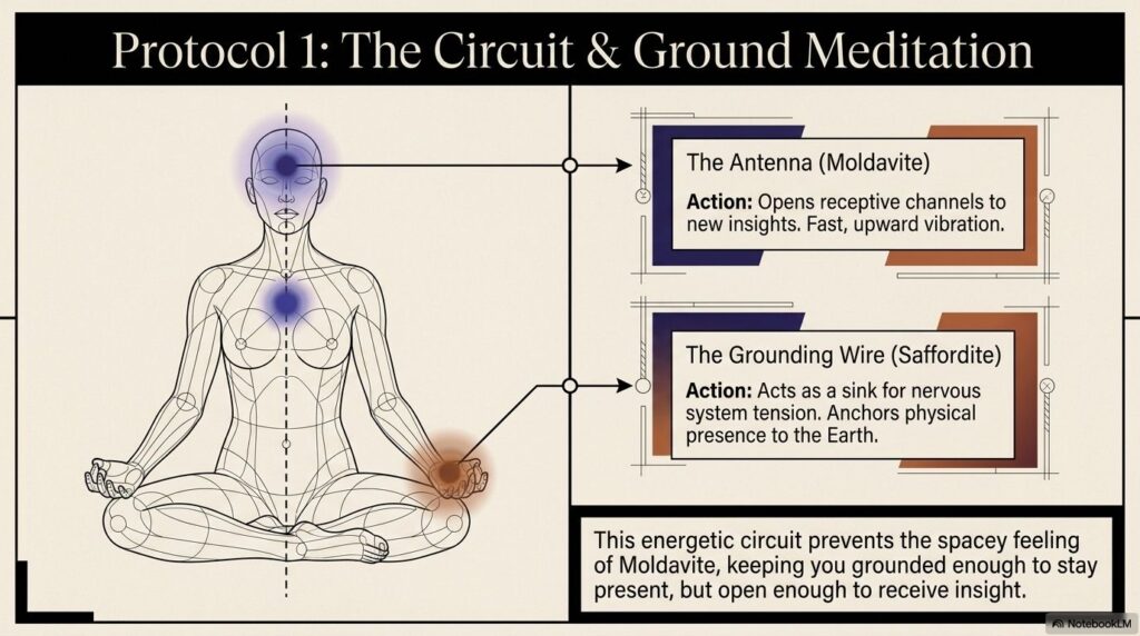 Saffordite-Tektite Together