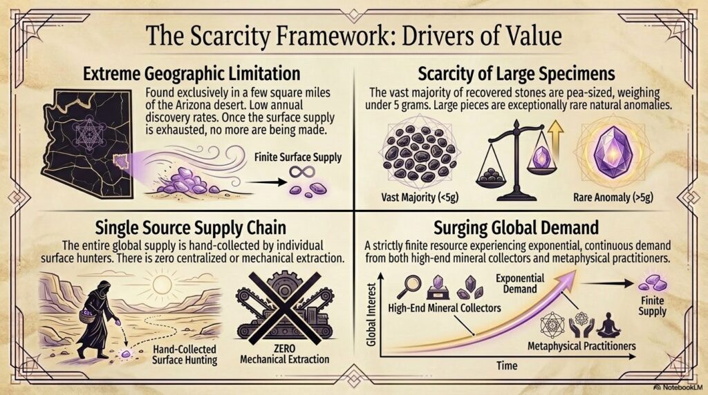 Saffordite History and Value