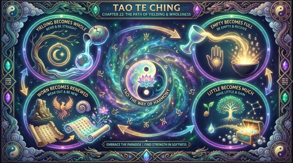 Tao Te Ching - Ch 22 - Infographic