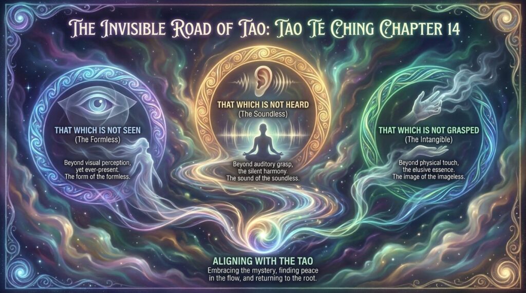 Tao Te Ching - Chapter 14 - Infographic