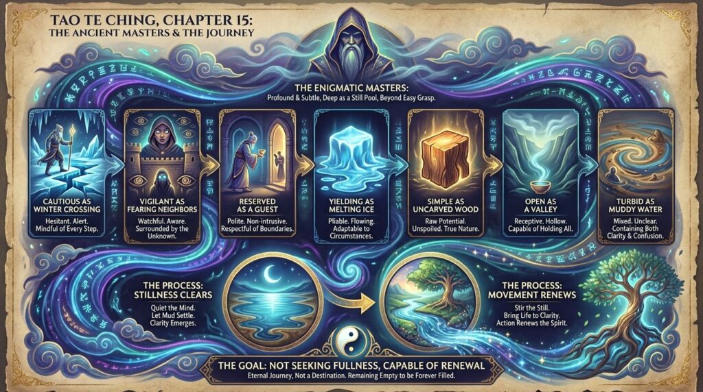 Tao Te Ching Chapter 15 Infographic