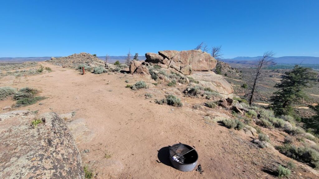 Hartman Rocks camping - B2 with B1