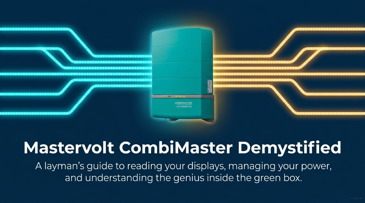 Demystifying Your Mastervolt CombiMaster Displays: Generator vs. Shore Power