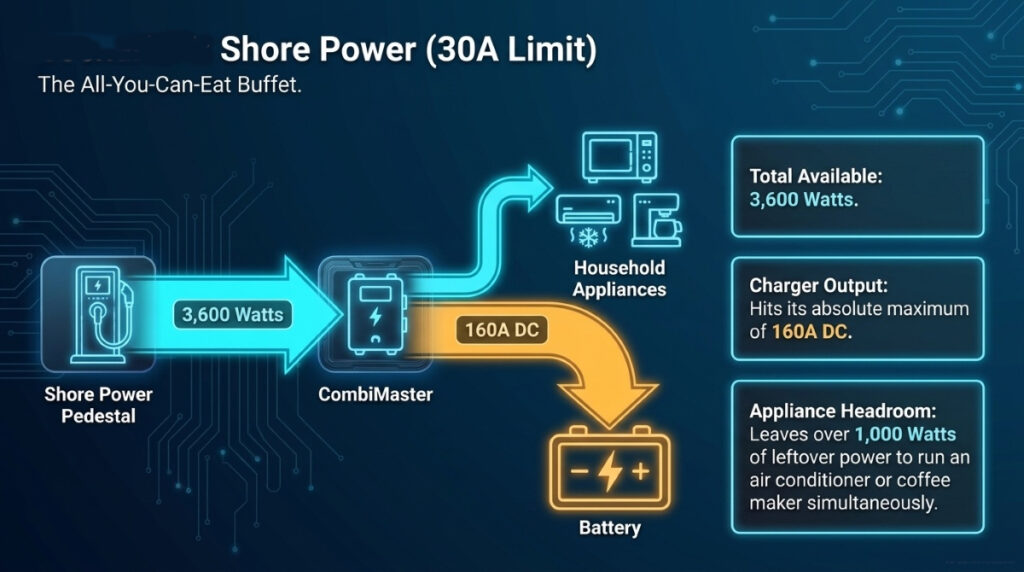 CombiMaster_Power_Simplified - 30A Shore Power