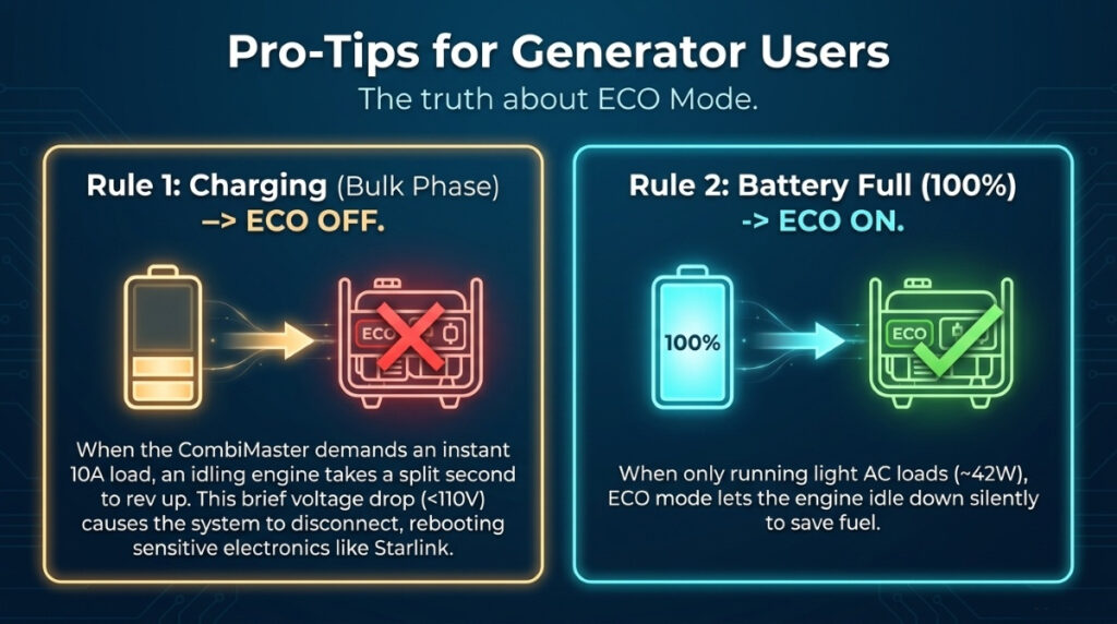 CombiMaster_Power_Simplified - Generator ECO mode