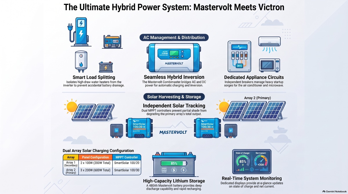 Building the Ultimate Hybrid Off-Grid Power System: Mastervolt Meets Victron